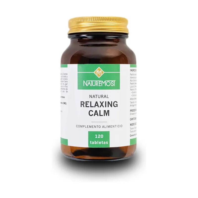 Relaxing calm stress and anxiety 120 tablets Naturemost Mega Sale