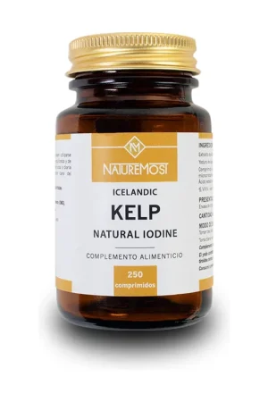 Icelandic kelp natural iodine thyroid 250 tablets Naturemost Trending