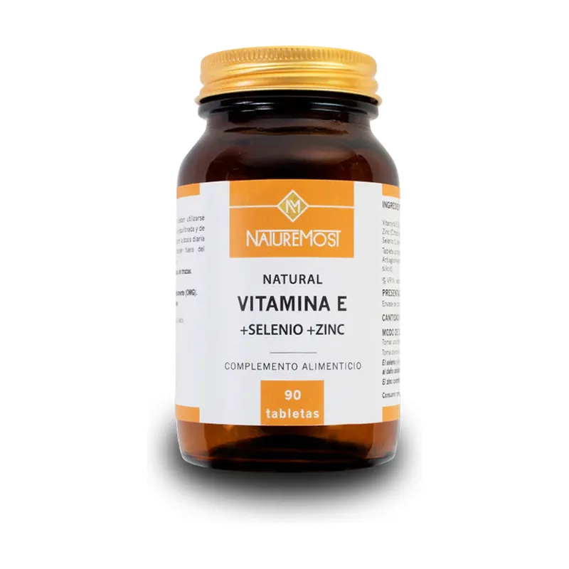 Trending Vitamin E + Selenium + Zinc 90 tablets Naturemost