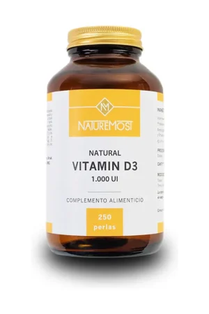 Luxury Vitamin D3 1,000 IU 250 tablets Naturemost
