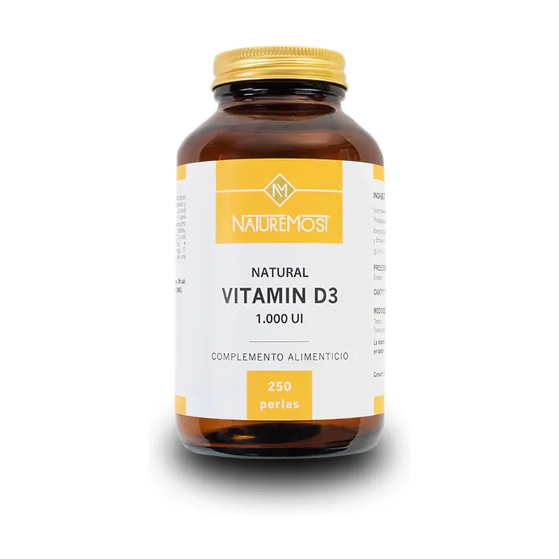 Luxury Vitamin D3 1,000 IU 250 tablets Naturemost