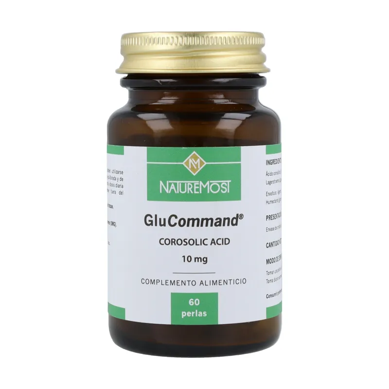 Glucommand corosolic acid glucose 60 softgels Naturemost Popular