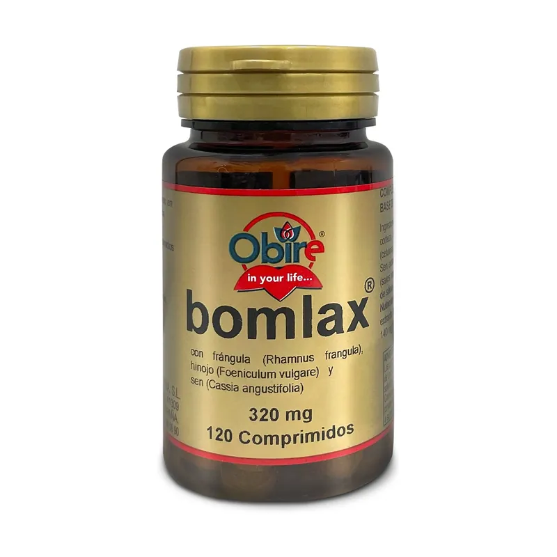 Must Have Bomlax with frangula, fennel and senna 120 tablets Obire