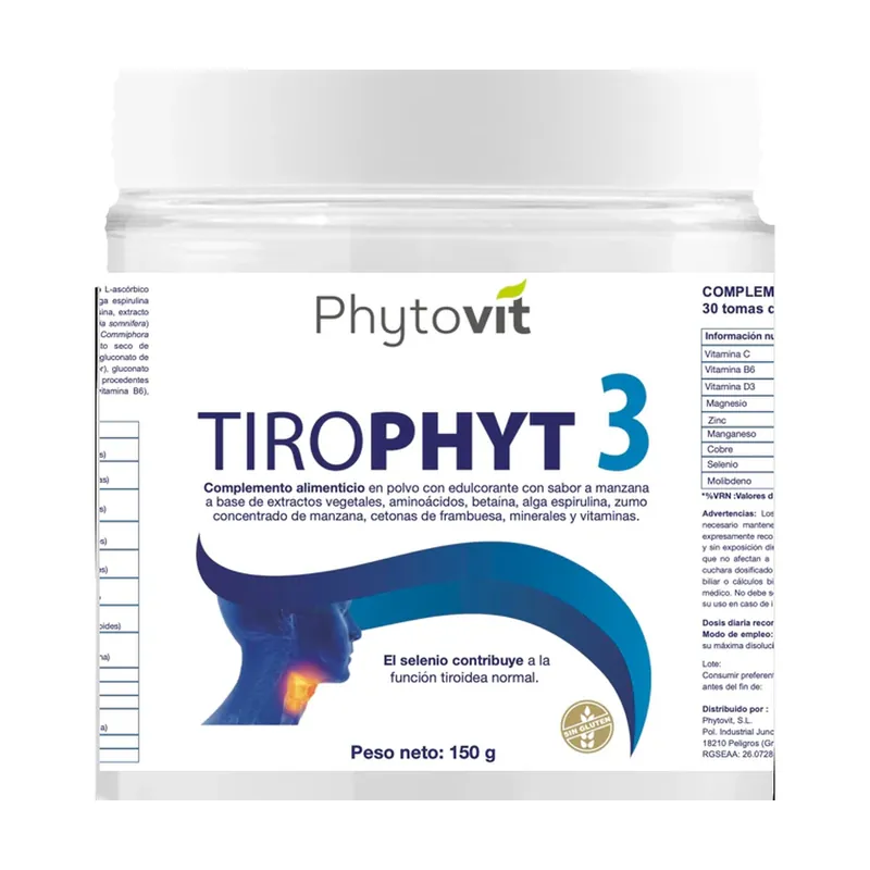 Tirophyt3 thyroid function 150 g Phytovit Clearance