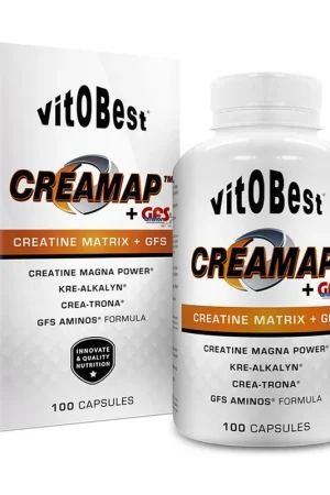 Creamap + Gfs creatine 100 capsules VIT.O.BEST Seasonal Sale