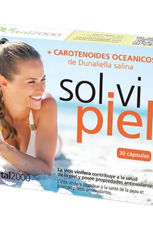 Professional Grade Sol-vi-piel skin health and antioxidant 30 capsules Vital 2000