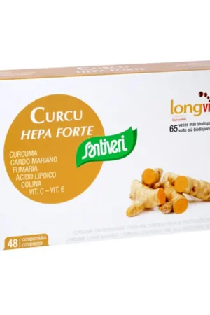 Curcu hepa forte 48 capsules Santiveri Fresh Stock