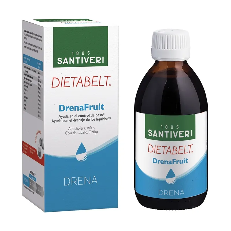 Premium Dietabelt drenafruit syrup 240 ml Santiveri