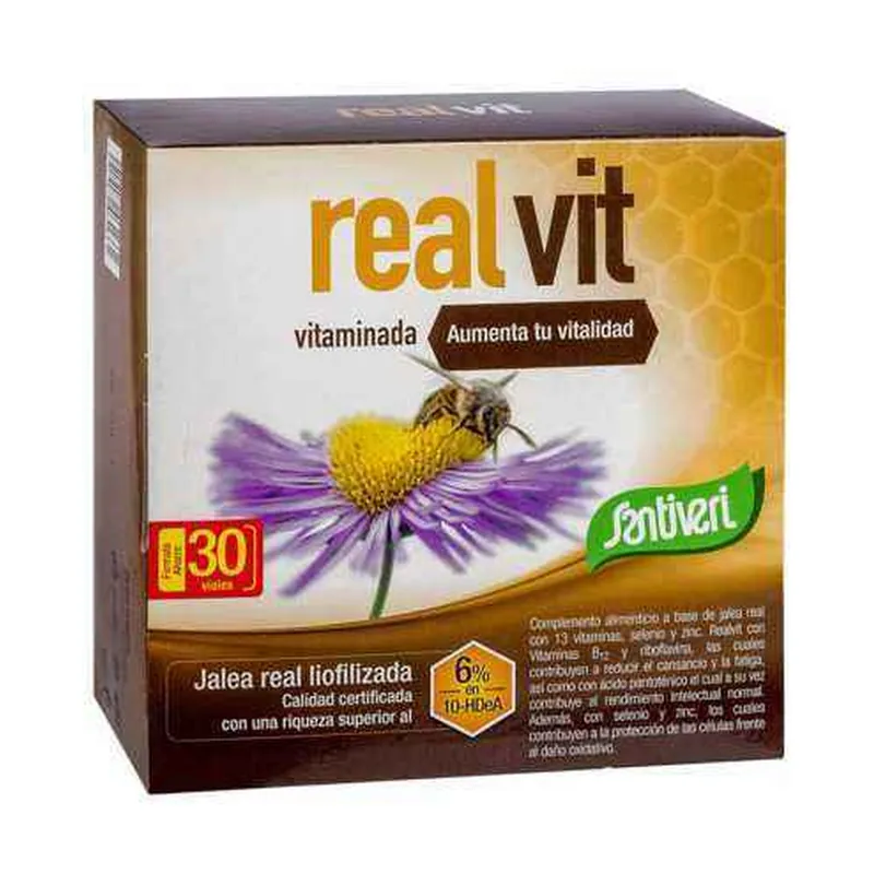 Realvit vitaminized 30 vials Santiveri Flash Sale