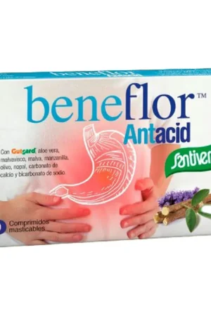 Beneflor antacid chewable tablet 10 chewable tablets Santiveri High Quality