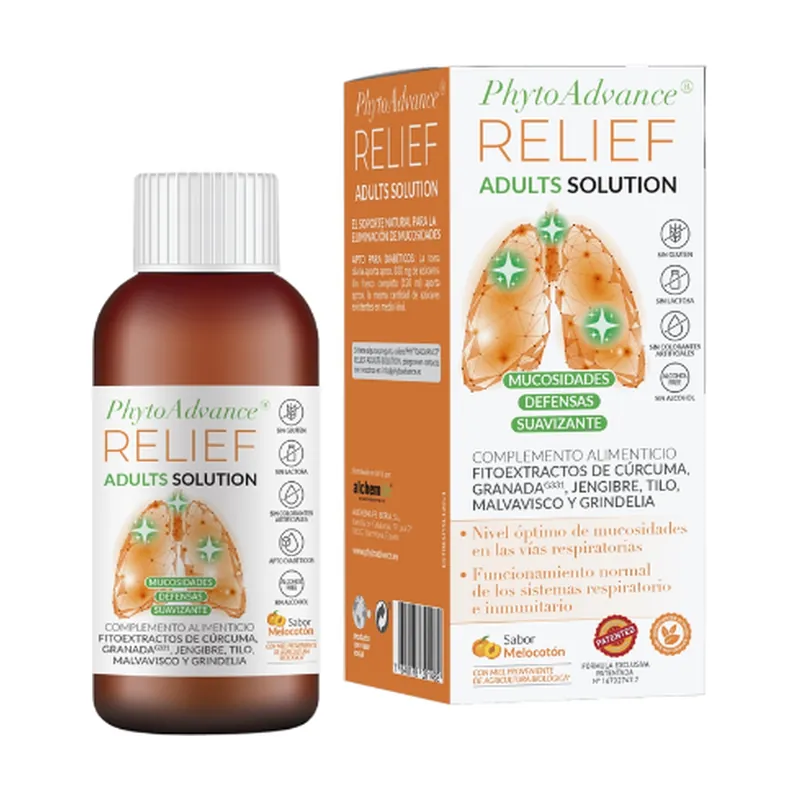 Relief adults solution 120 ml Phytoadvance While Supplies Last