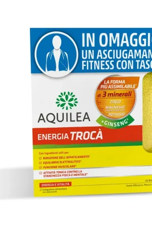 Aquilea energy trocà + ginseng promopack 20 sachets + gift Aquilea Super Sale