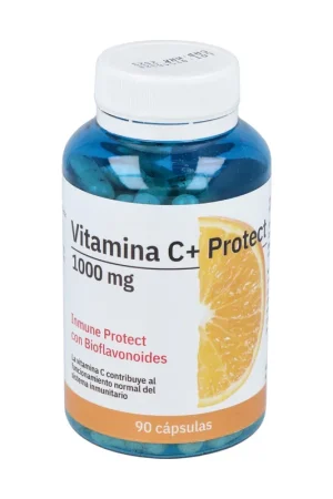 Vitamin C 1000mg + protect 90 capsules of 1000mg Espadiet Premium