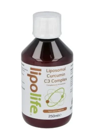 Premium Liposomal curcumin c3 complex lipolife 250 ml Equisalud