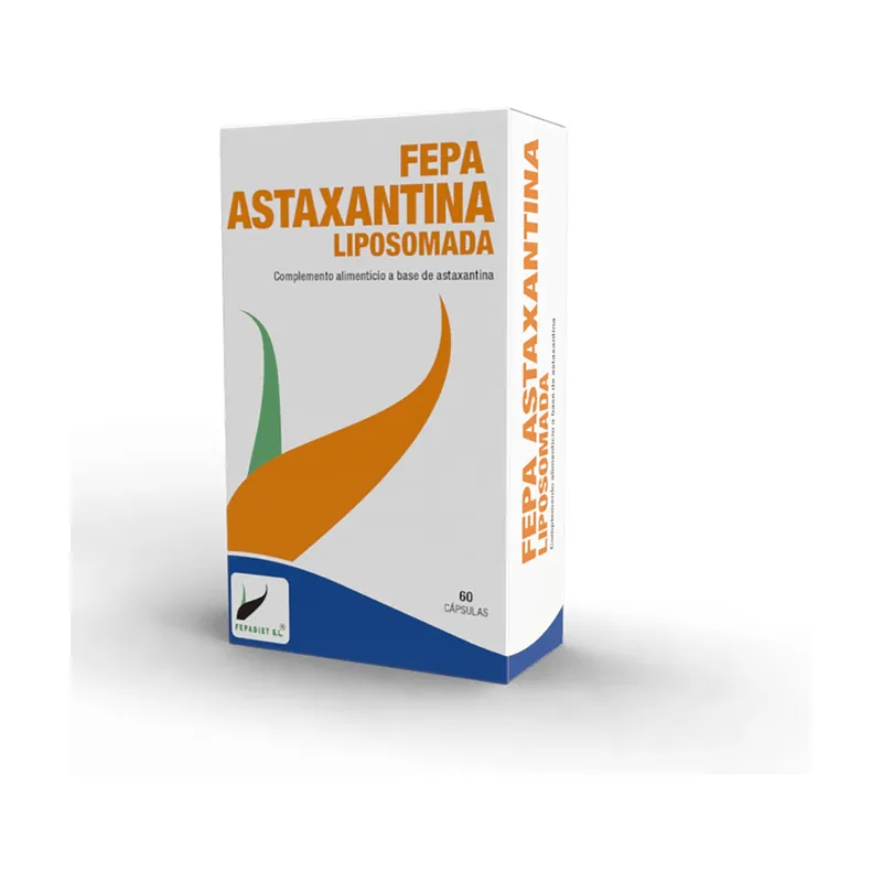 Professional Grade Fepa-liposomal astaxanthin 4 mg 60 capsules of 545mg Fepa