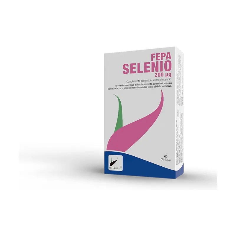 Fepa-selenium 200 mcg 60 capsules of 541mg Fepa Shop Now
