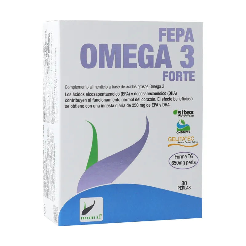 Crafted Fepa omega 3 forte 30 softgels of 1410mg Fepa
