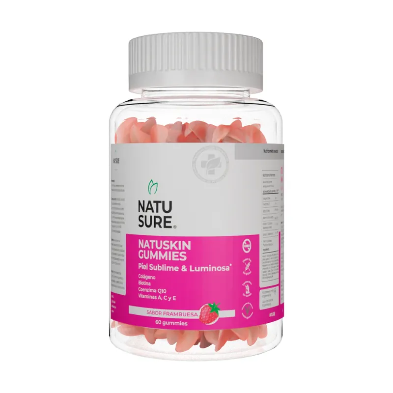 While Supplies Last Natuskin Vitamin Gummies 60 Jelly beans Natusure