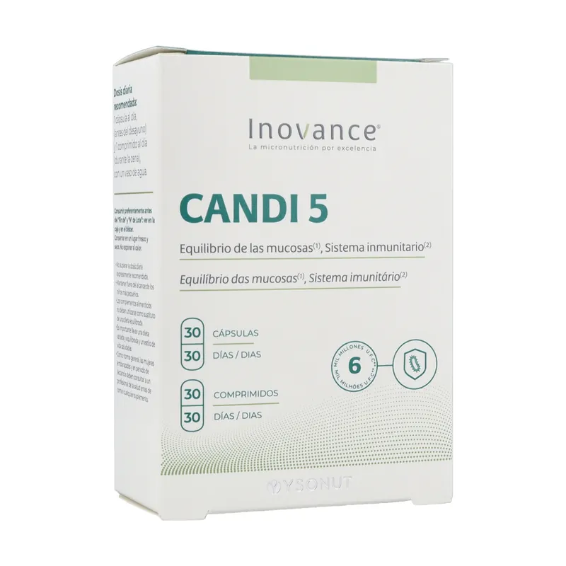 Get Yours Candi 5 mucosal balance 60 units Inovance