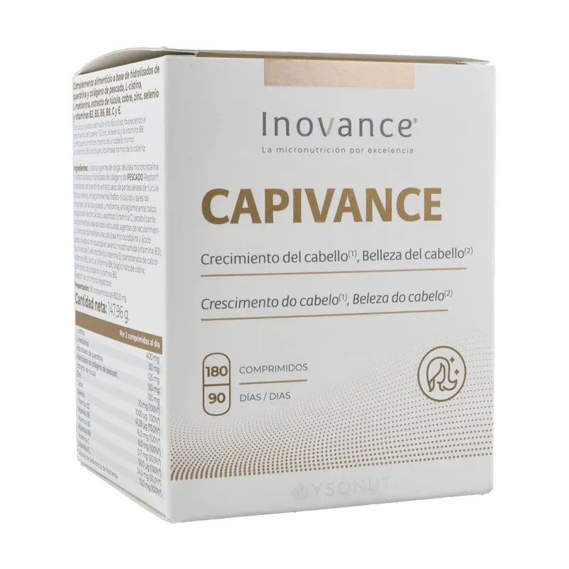 Best Seller Capivance nutrition for hair and nails 180 tablets Inovance