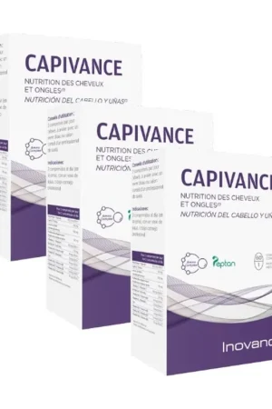 Pack capivance 3 months nutrition for hair and nails 180 tablets Inovance Price Cut