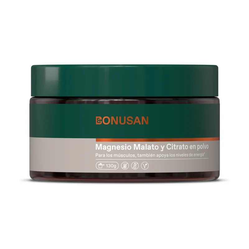 Cheap Magnesium malate and citrate powder 130 grams Bonusan