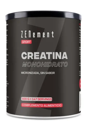 Authentic Micronized creatine monohydrate 500 g of powder Zenement