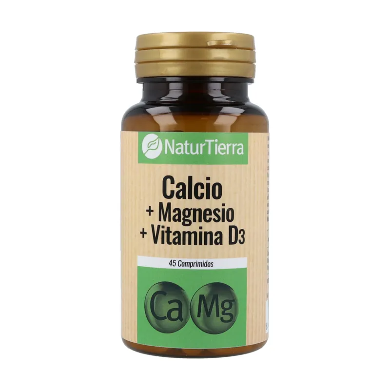 Calcium+Magnesium+Vitamin D3+Organic Silicon 45 tablets Naturtierra Clearance