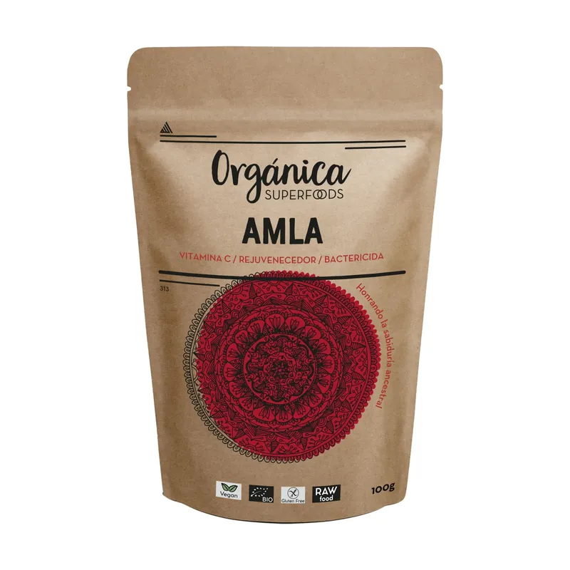 amla 100 g of powder Orgánica Superfoods Shop Now