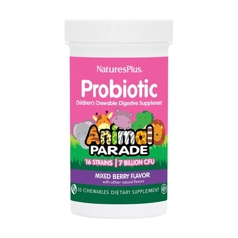 animal parade probiotic 30 tablets Natures Plus High Quality