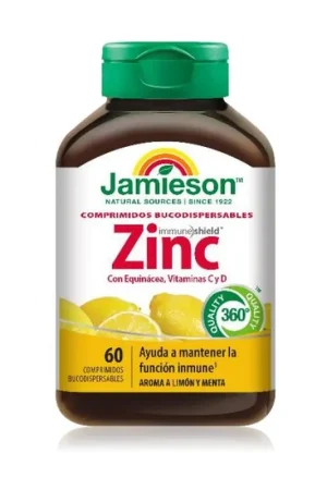 Zinc with vitamin C and D 60 tablets Jamieson Exclusive Offer