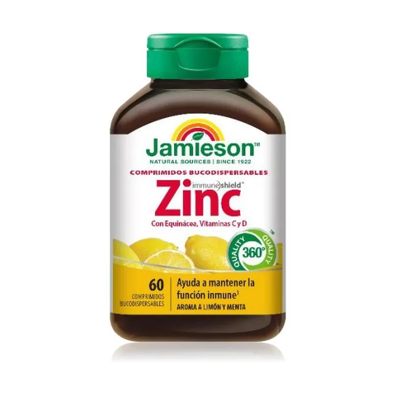 Zinc with vitamin C and D 60 tablets Jamieson Exclusive Offer
