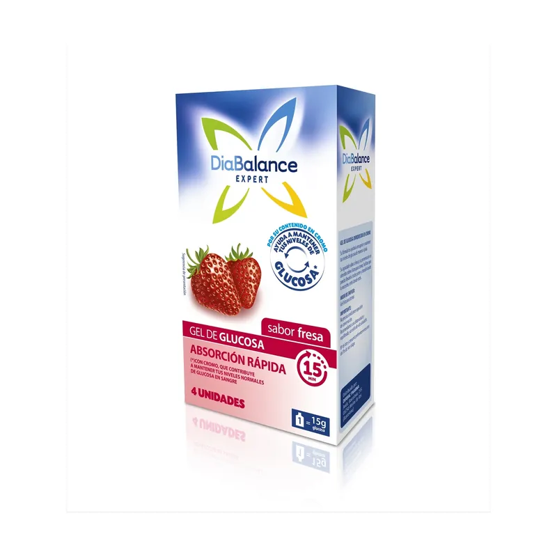Must Have Glucose gel rapid absorption strawberry flavor 4 units Diabalance