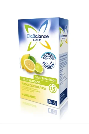 Hot Picks Quick absorption glucose gel lemon flavor 4 units Diabalance