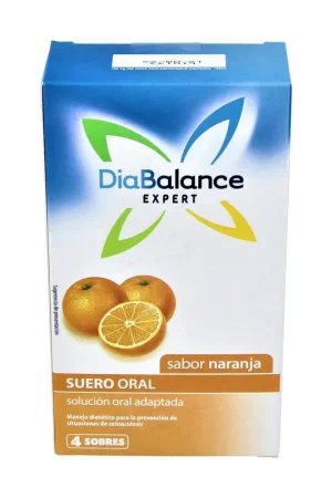 Orange flavored oral serum 4 units Diabalance Express Delivery