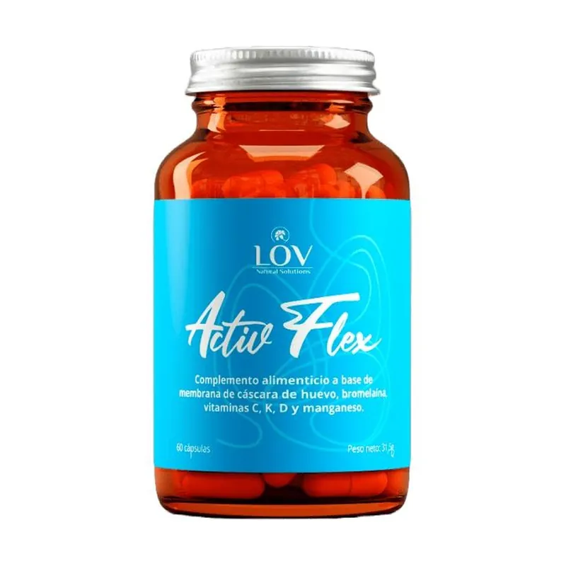 Activ flex - joint health 60 capsules LOV Natural Solutions Fresh Stock