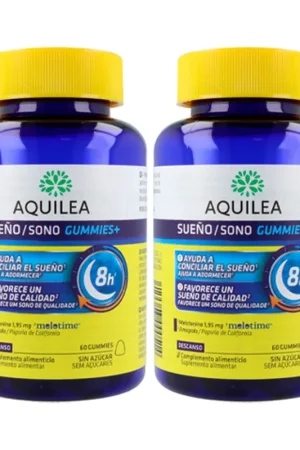 While Supplies Last Aquilea pack sleep gummies 2 x 60 jelly beans Aquilea