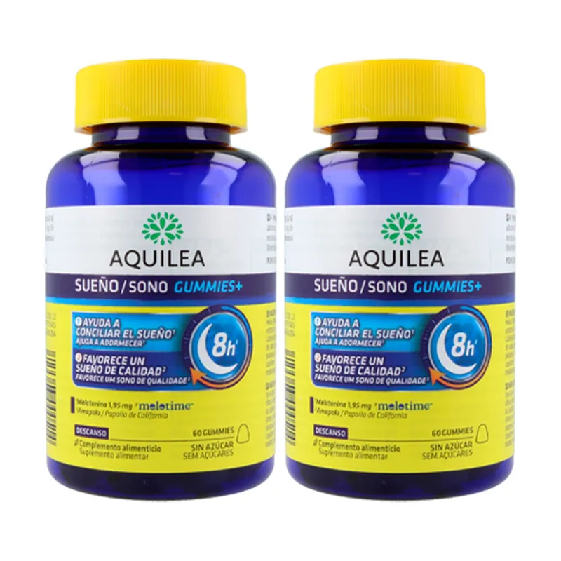 While Supplies Last Aquilea pack sleep gummies 2 x 60 jelly beans Aquilea