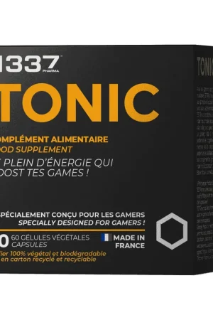 1337 Energy Tonic 60 capsules 1337 Pharma Fresh Stock