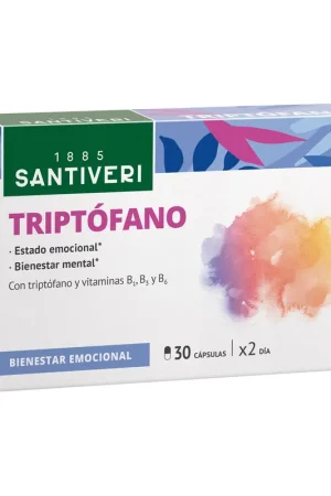 tryptophan 30 capsules Santiveri Same Day Shipping