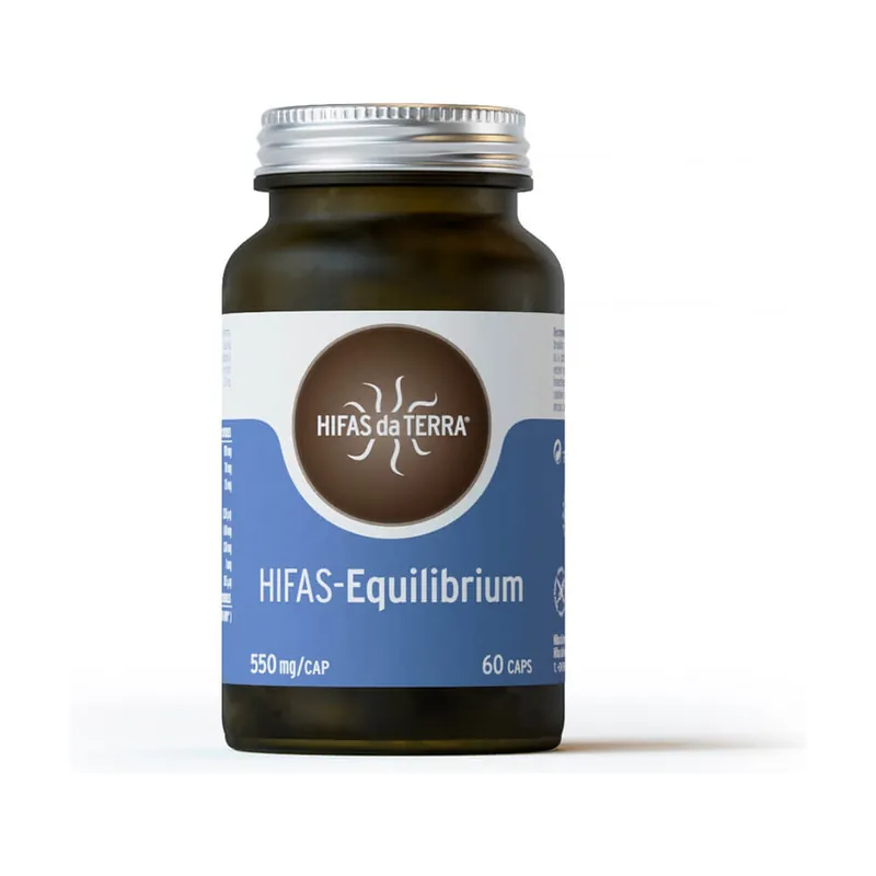 Authentic Hyphae Equilibrium 60 vegetable capsules of 550mg Hifas da Terra