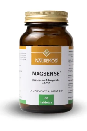 Next Day Delivery Magsense magnesium with ashwagandha and P-5´-P 60 tablets Naturemost