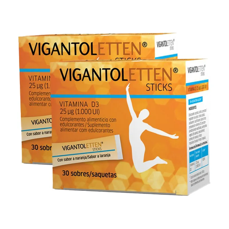Clearance Vitamin D3 Pack 1000Ui 2 units Vigantoletten