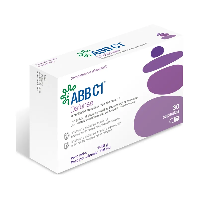 Abbc1 postbiotic trained immunity (betaglucan) 30 capsules DR Healthcare Same Day Shipping