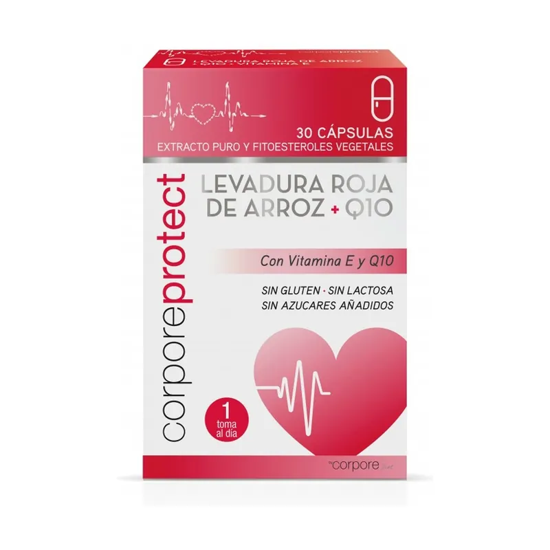 Certified Corpore protect red yeast rice+q10 30 capsules Corpore Diet