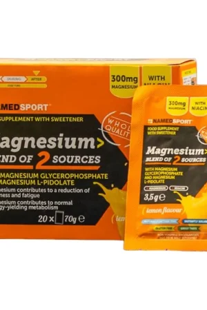 Authentic Magnesium mix from 2 sources 20 packets of 70g Named Sport