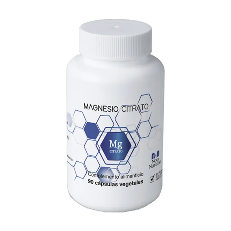 Magnesium citrate 90 vegetable capsules n&n Nova Nutricion Trending