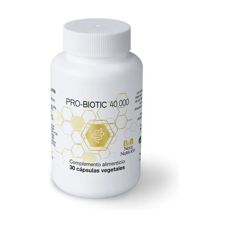 In Demand Pro-biotic 40,000 30 vegetable capsules n&n Nova Nutricion