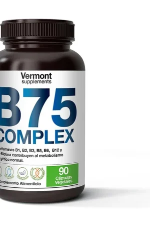 Vitamin B75 complex 90 vegetable capsules Vermont Supplements Factory Price