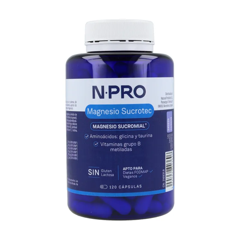 While Supplies Last Sucrotec Magnesium 120 capsules NPro